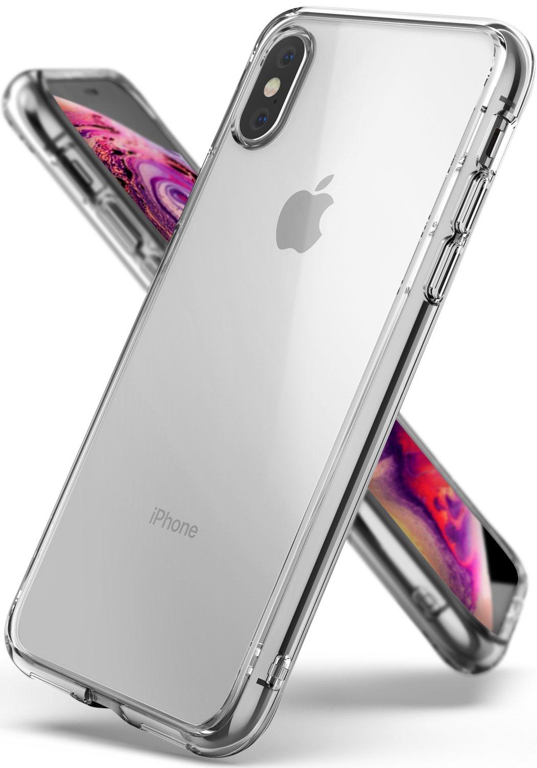 Ốp lưng iPhone Xs / X Ringke Fusion kèm bộ Kit (Nhiều Màu)