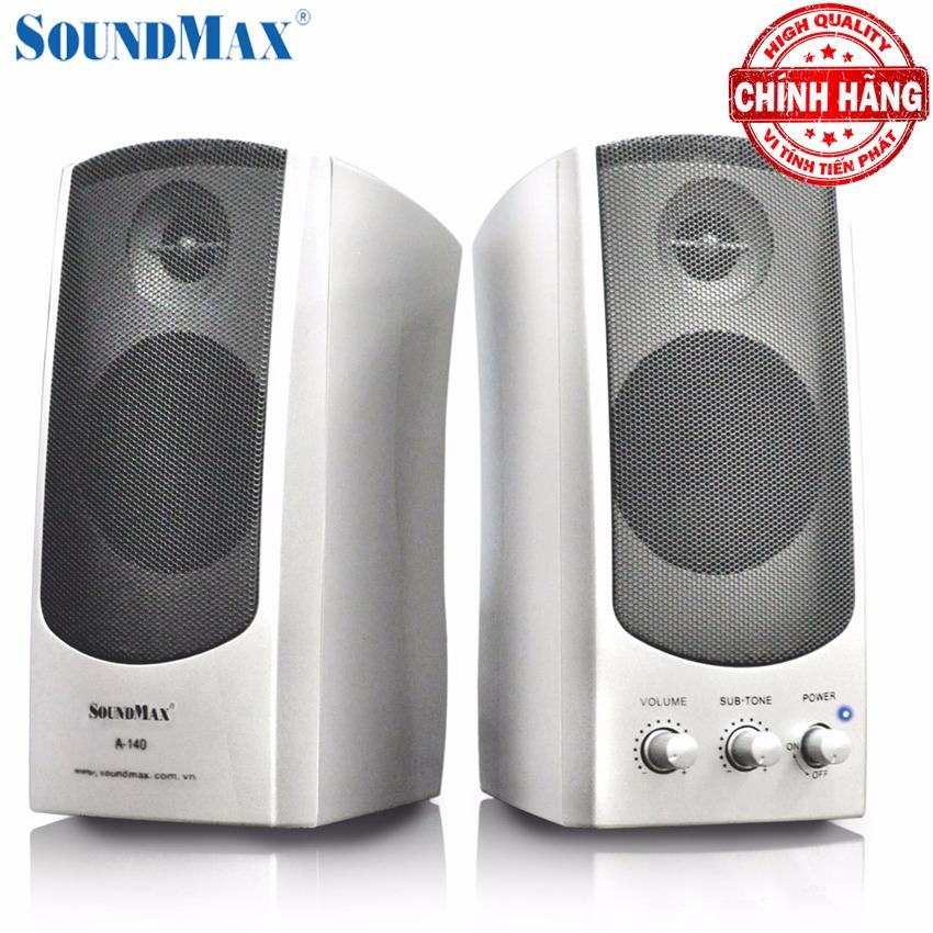 Loa máy vi tính soundmax a-140 chuẩn 2.0 a140 - phân phối chính hãng bh 12 tháng