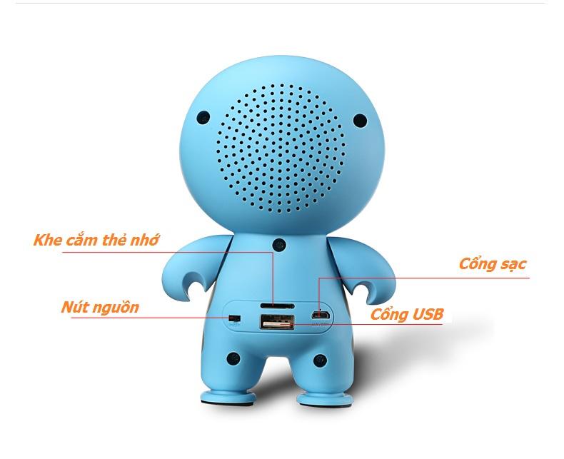 Loa Bluetooth Mini Cầm Tay big hero speaker PKCB-A9 FP13