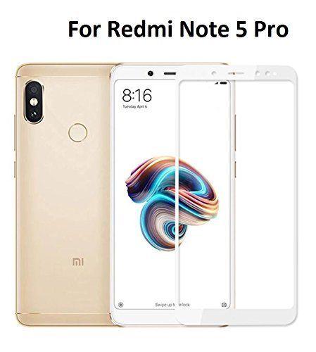 Kính cường lực 5D full keo cho Xiaomi Redmi Note 5 Pro (Trắng)