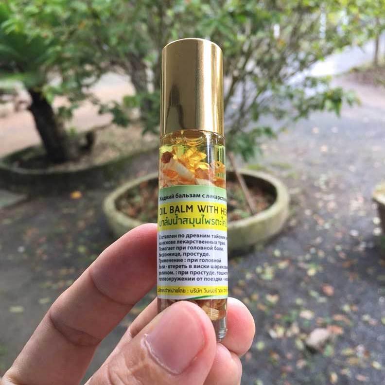 Combo 6 chai Dầu gió lăn hương sả Thái Lan