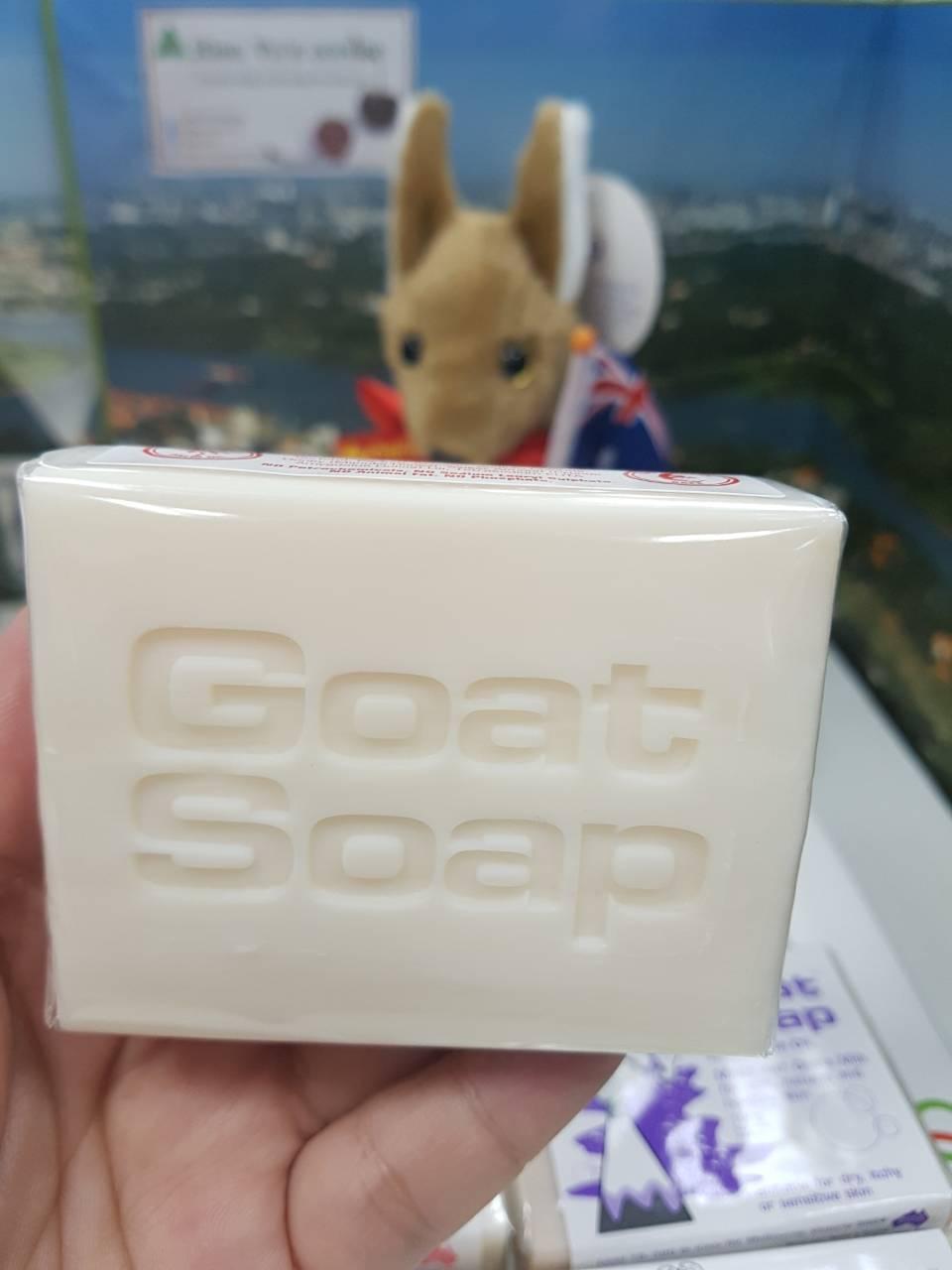 [HCM]xà phòng tắm sữa dê - mật ong Manuka Úc (Goat soap with Manuka honey)