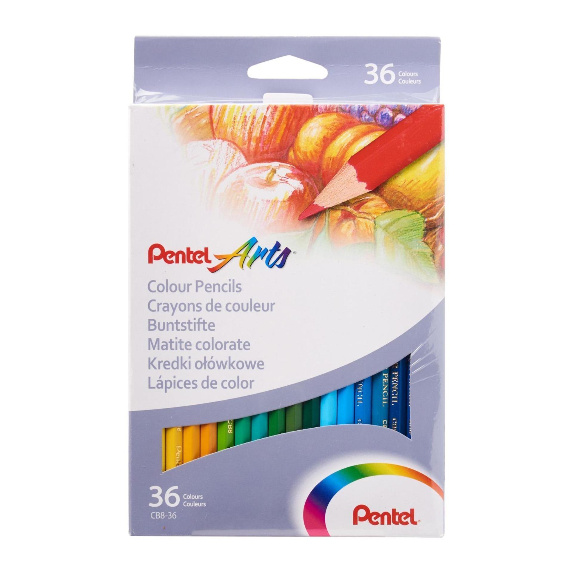 [HCM]CHÌ MÀU KHÔ PENTEL 36 MÀU