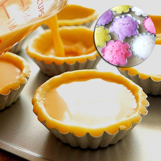 Bộ 30 Khuôn Làm Bánh Bò , Bánh Tart Trứng , Bánh Nướng Nhiều Kiểu