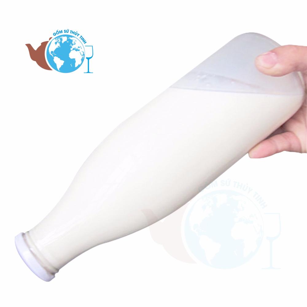 Chai Thủy Tinh Đựng Sữa 1000ml chai thủy tinh 1 lít cực lớn đựng mật ong nước ép