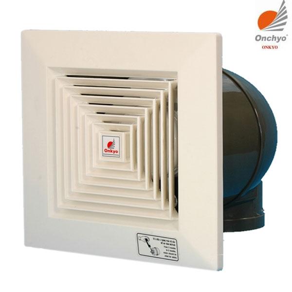[HCM]Quạt thông gió âm trần Onchyo FVCT15 LHP6 (có ống gió)