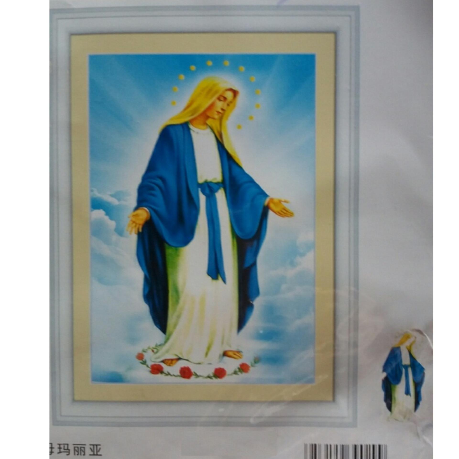 Tranh thêu chữ thập đức mẹ X8029