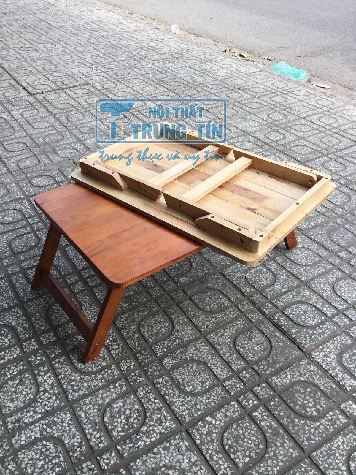 [HCM]BÀN XẾP GỖ 50*70 MÀU TỰ NHIÊN