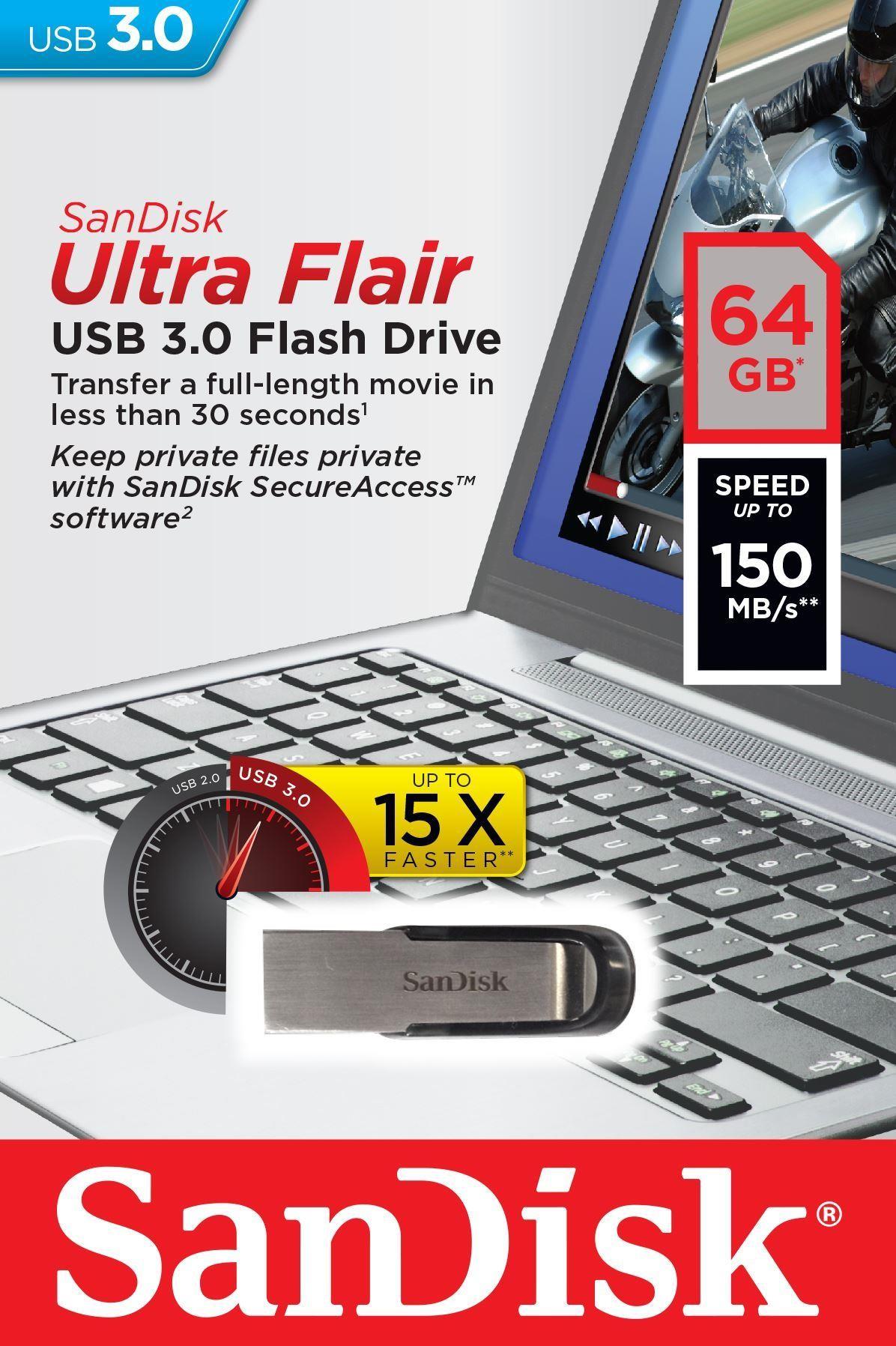 USB 3.0 64GB Sandisk CZ73 Ultra tốc độ 150Mb/s - vpmax