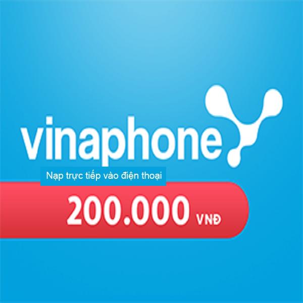 [HCM] THẺ CÀO Vinaphone 200.000 VNĐ & PHÍ CHUYỂN