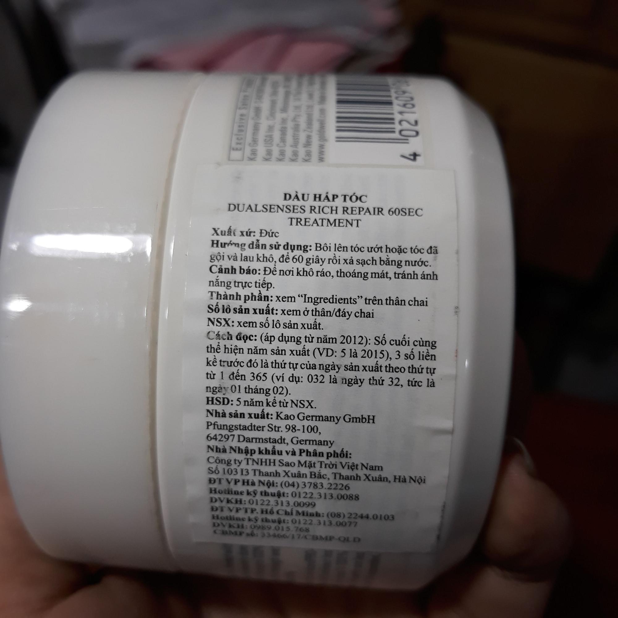 [HCM]HẤP PHỤC HỒI 60s GOLDWELL REPAIR 200ml
