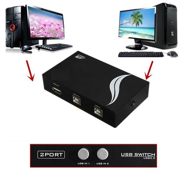 Bộ chia máy in 1 ra 4 cổng USB