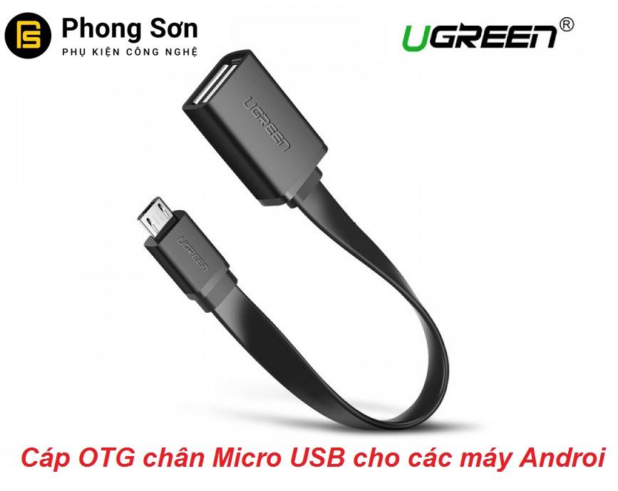 Cáp OTG Micro USB 2.0 UGREEN 10821
