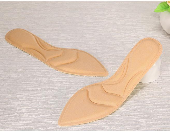 Miếng lót giày cao gót (Màu Kem, Size 34-40)
