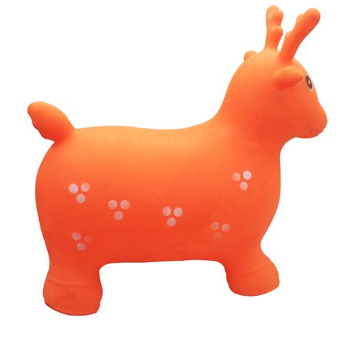 Thú Nhún Bơm Hơi Hình Con Hươu Cho Bé Yêu