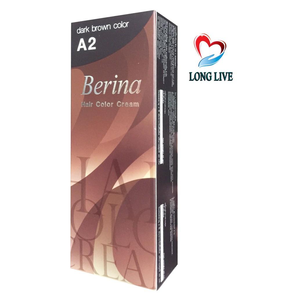 Thuốc nhuộm tóc Berina A2 - Thái Lan (nâu)