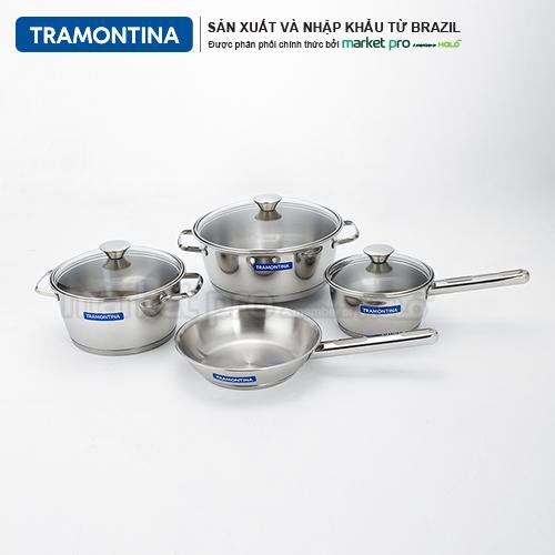 Tramontina - Bộ nồi inox 4 món nhập khẩu cao cấp