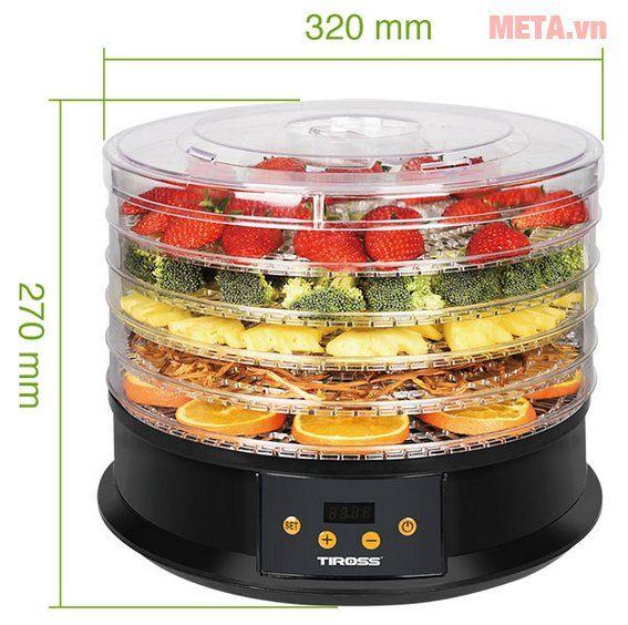 Máy sấy thực phẩm Tiross TS9682 