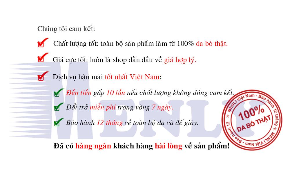 [DA BÒ] Thắt lưng, dây lưng da thật MENLI DLLZ72