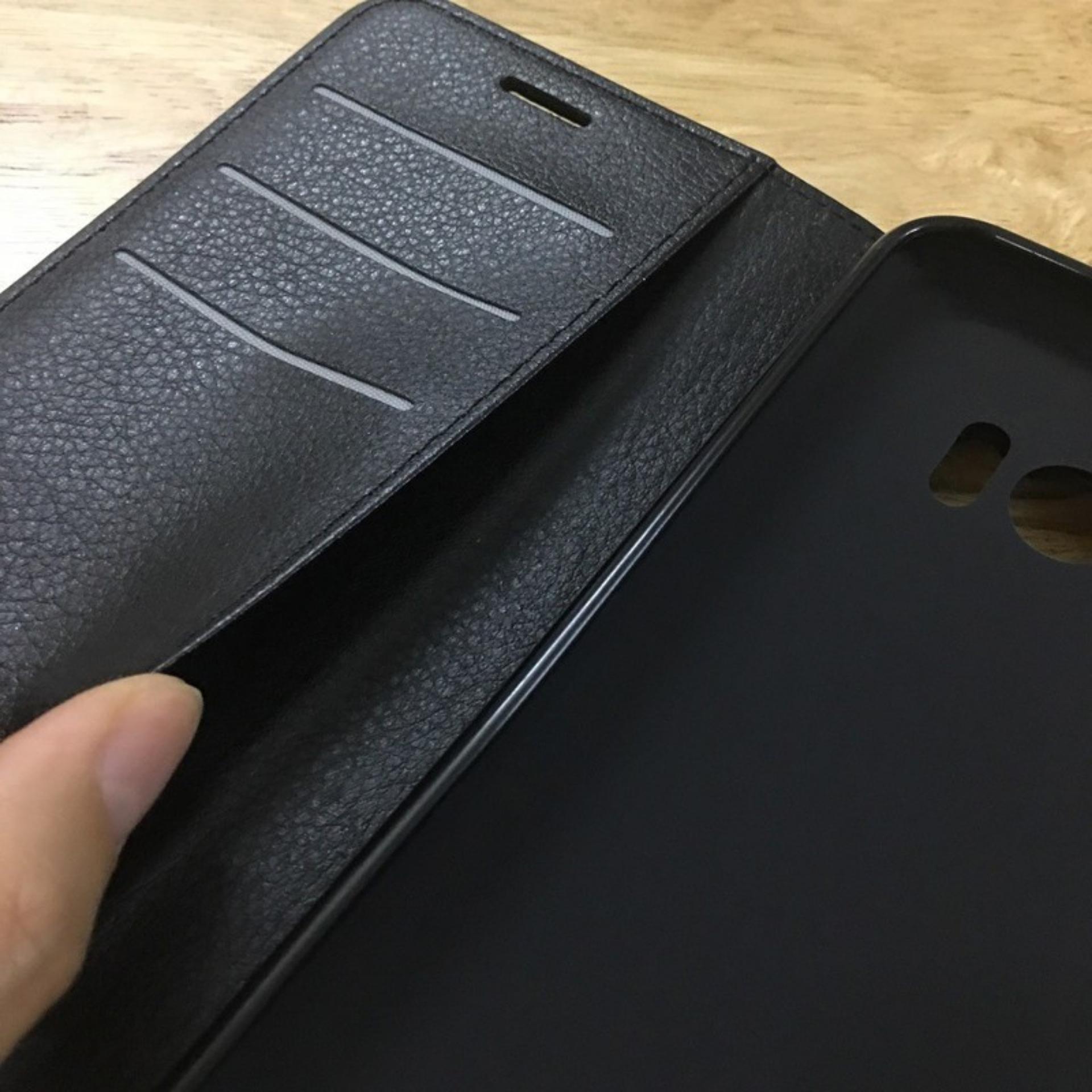 HTC 10 - Bao da PU có khe đựng thẻ cho điện thoại