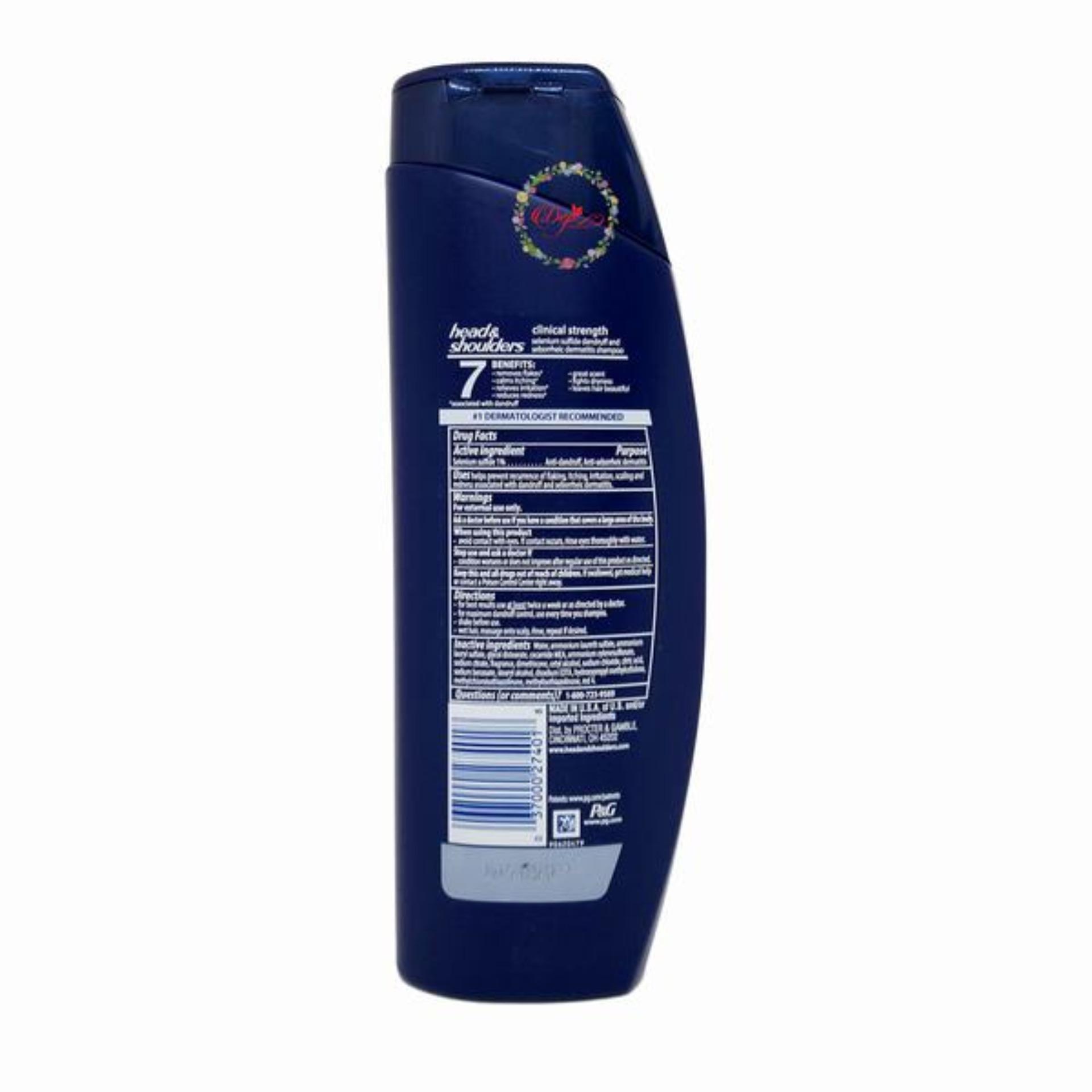 DẦU GỘI HEAD AND SHOULDERS CLINICAL STRENGTH 400ML