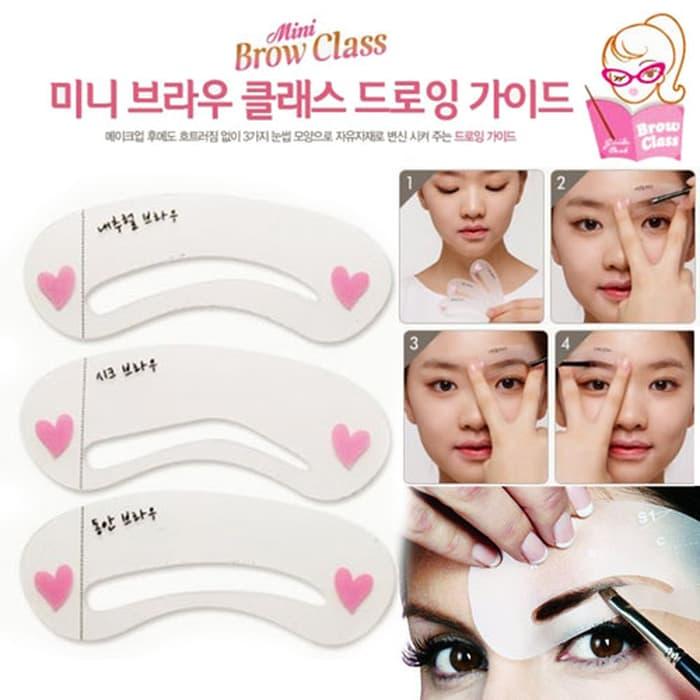 [KM SIÊU KHỦNG] Khuôn kẻ lông mày Mini Brow Class Drawng Guide