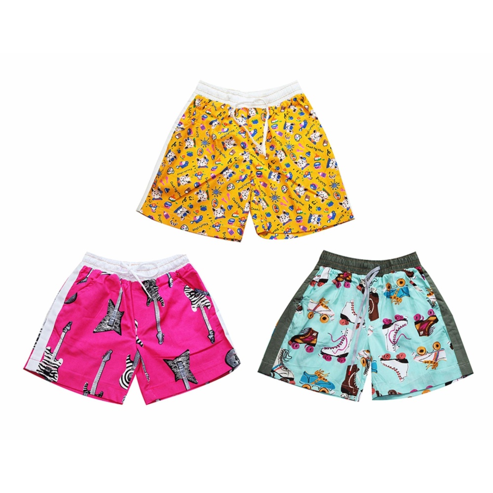 Bộ 3 Quần short cho bé trai 3-12 tuổi Tri Lan (màu ngẫu nhiên)