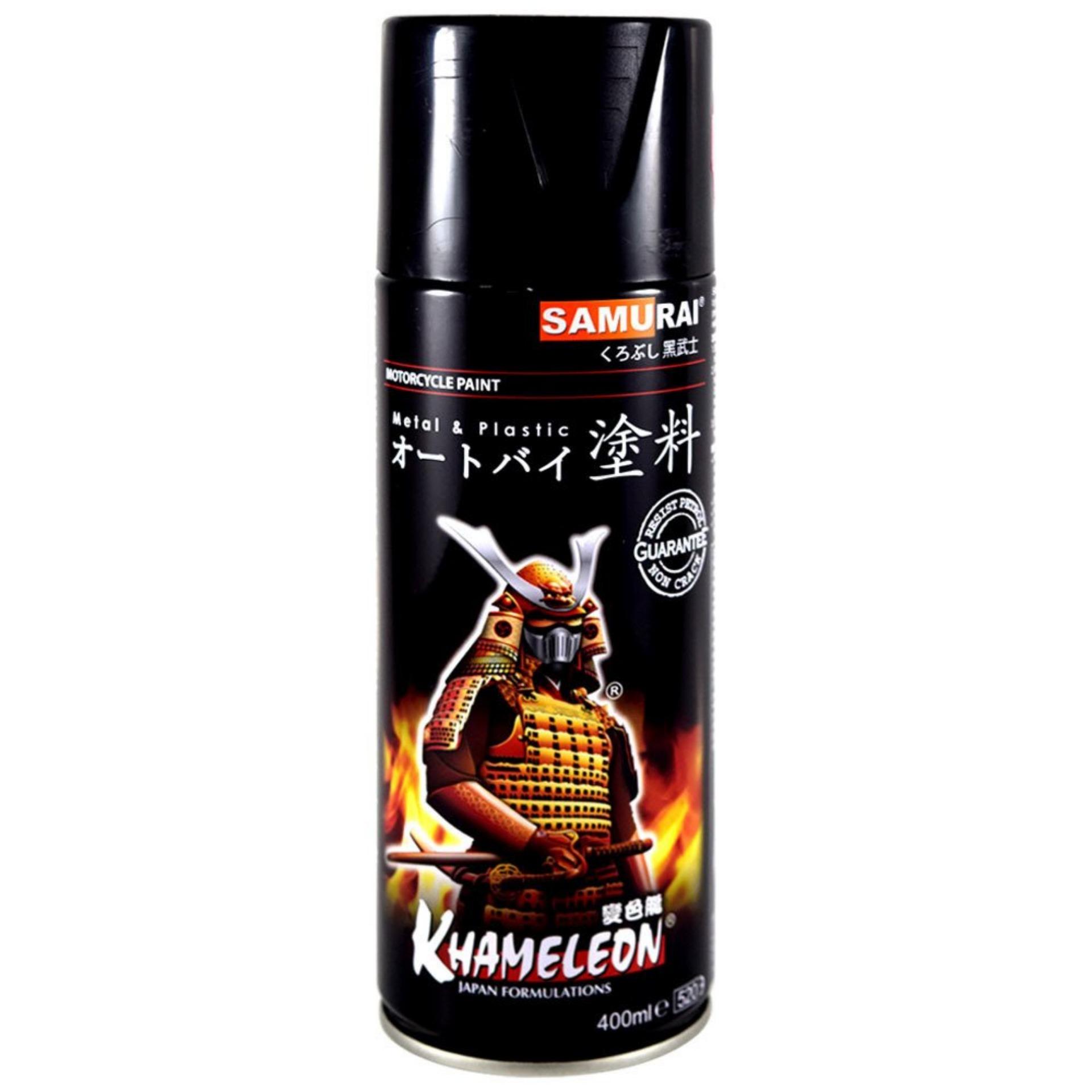 Chai sơn màu nền Samurai