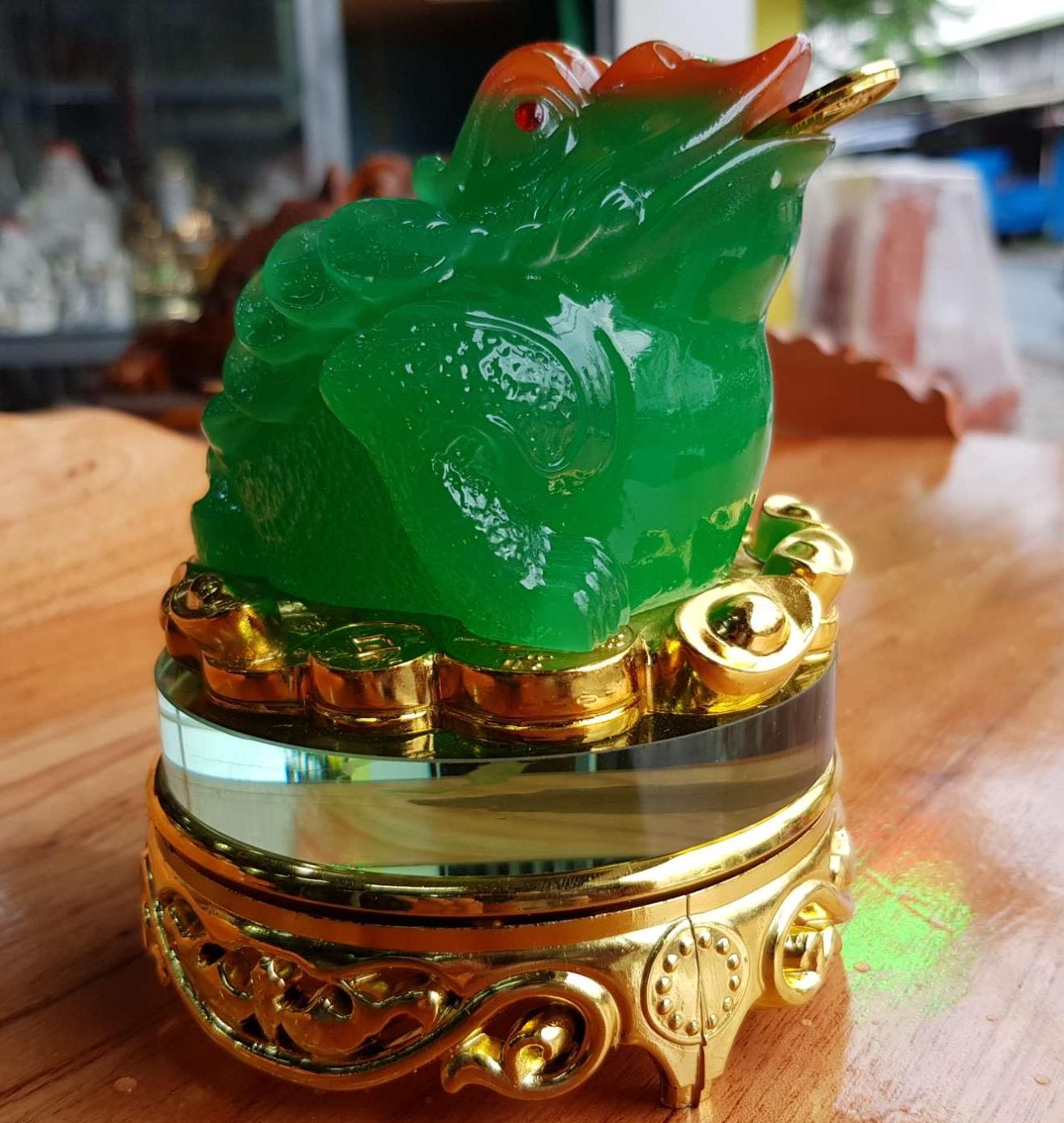Cóc ngậm tiền phong thủy