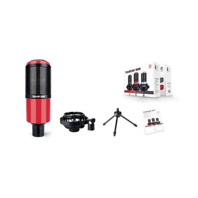 COMBO MIC THU ÂM TAKSTAR PC K320 VÀ NGUỒN 48V