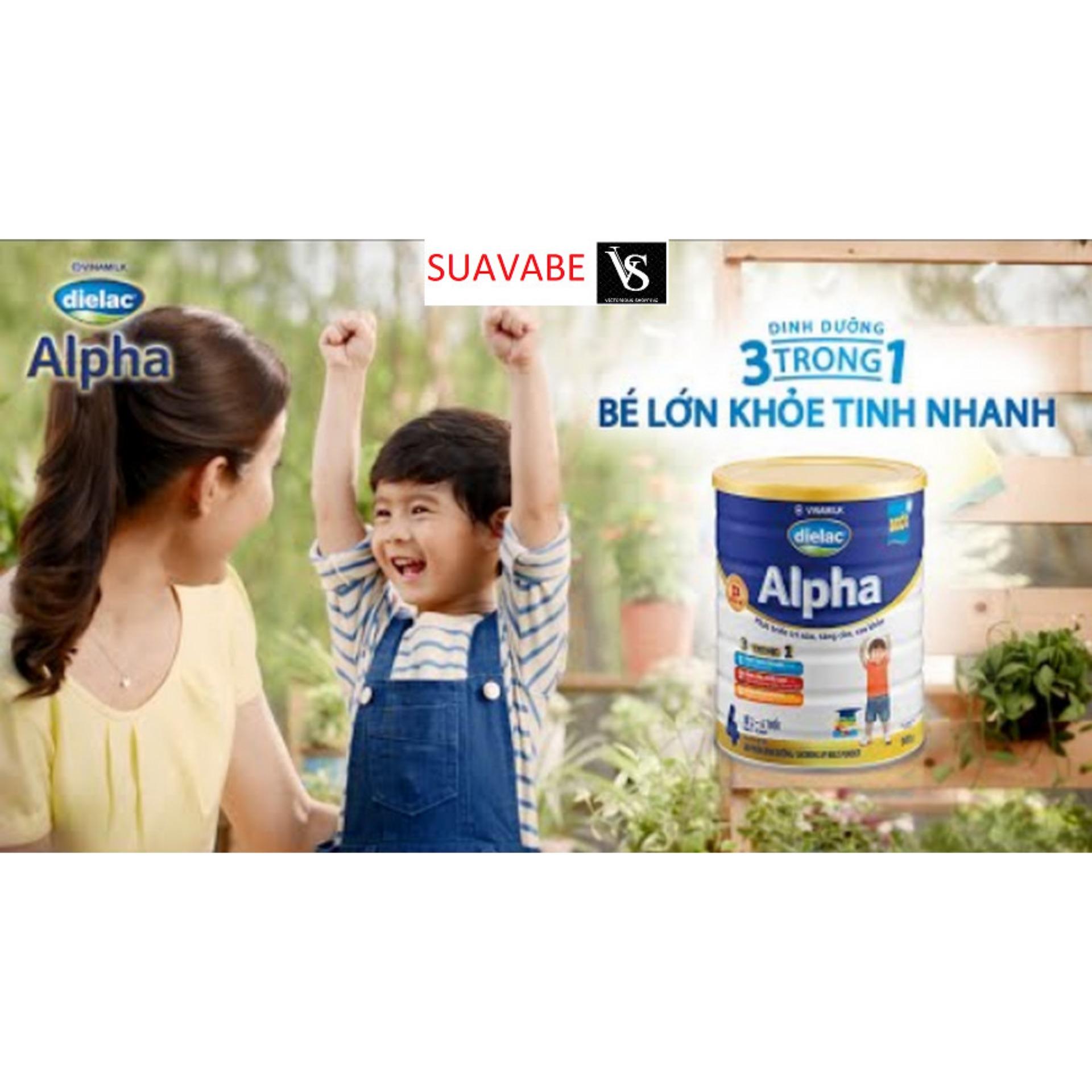Sữa bột Vinamilk Dielac Alpha Step 3 900g