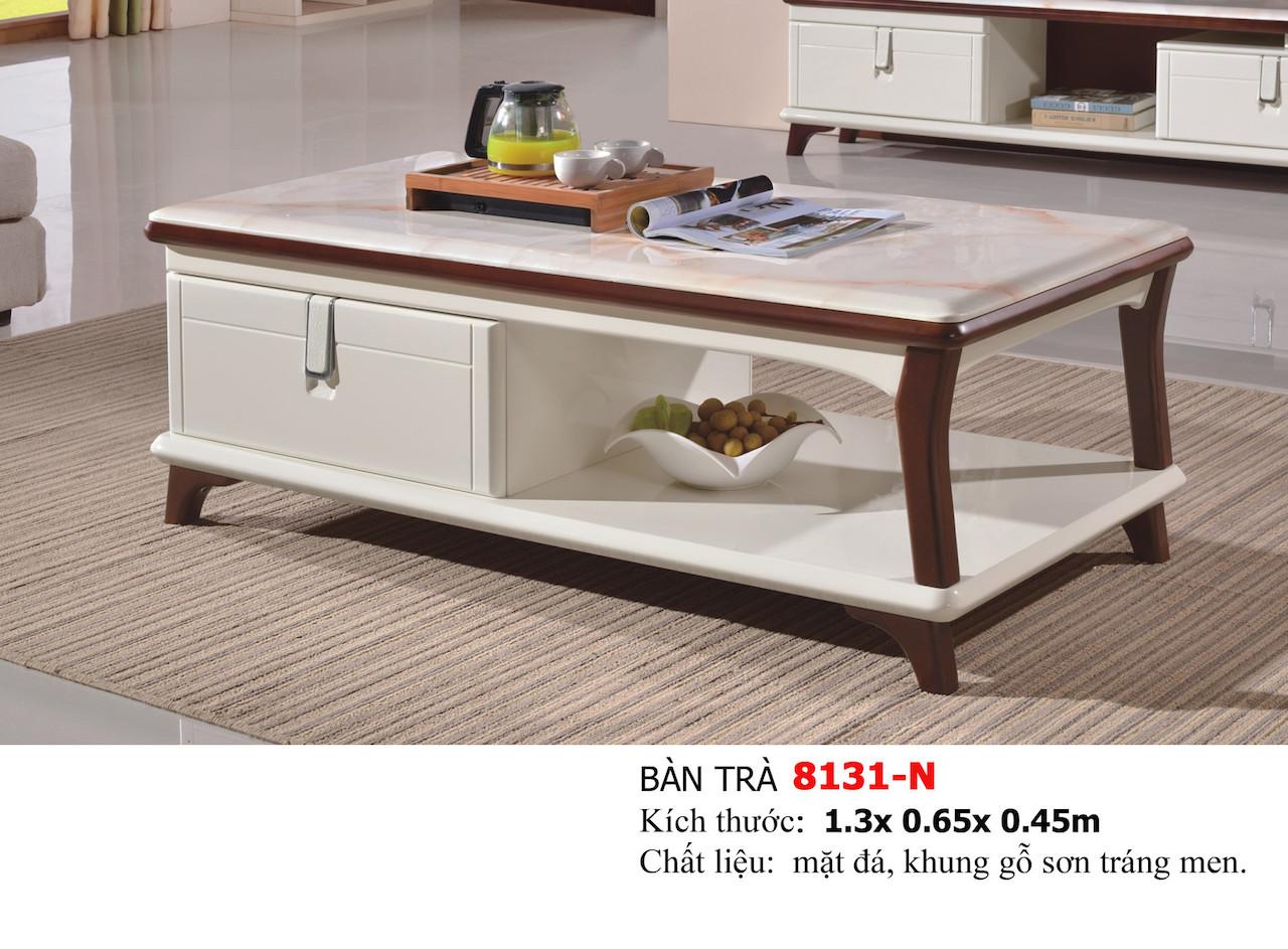 Bàn sofa mặt đã nhập khẩu Mina Furniture MN-8131-13 (1300*650*450)