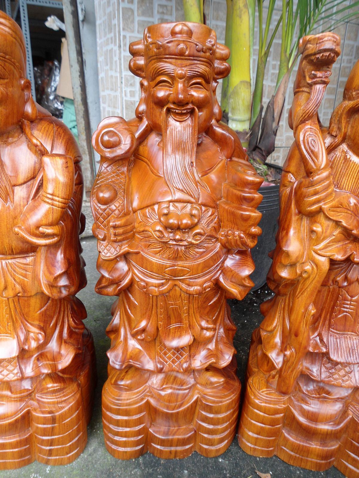 Tượng Tam Đa (Phúc Lộc Thọ) cao 50cm