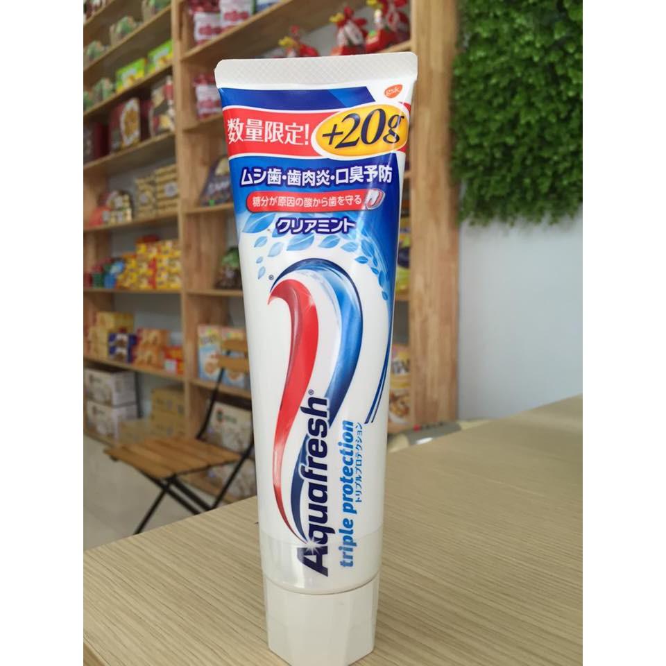 [HCM]Kem đánh răng Aquafresh +20gr (2 mùi vị)