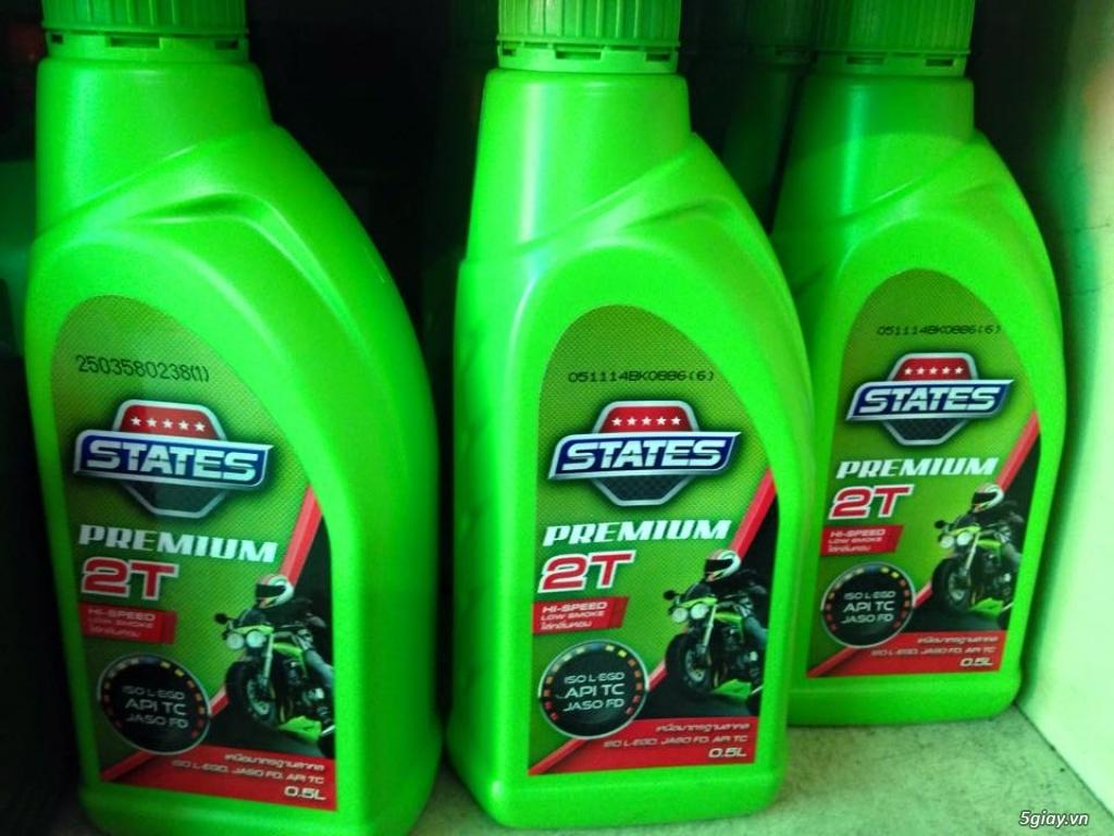 Nhớt Xe Máy States Premium 2T ( Mùi Thơm ) 1 lít Thái Lan