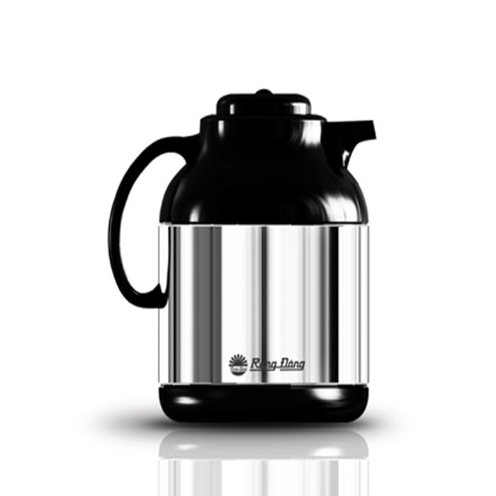 Bình trà giữ nhiệt Rạng Đông RD 1055 ST1.E - 1 lít (Inox-trắng)