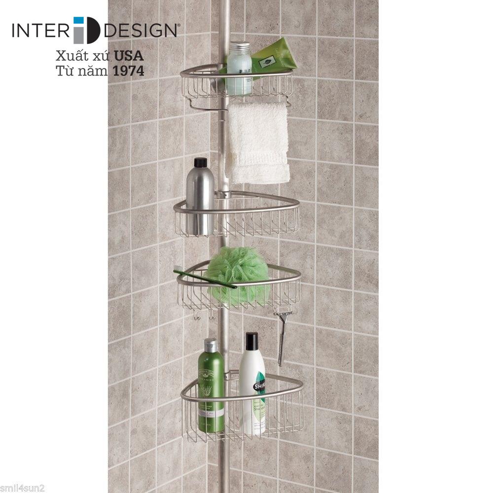 Cây để đồ nhà tắm inox Interdesign Forma (Inox)