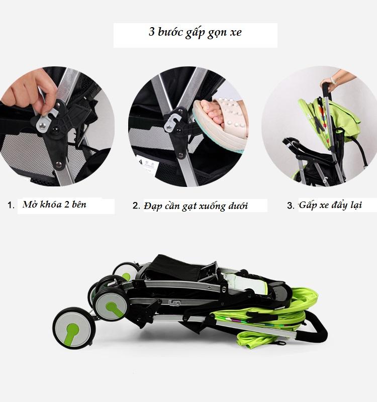 Xe đẩy trẻ em seebaby T05 (new)