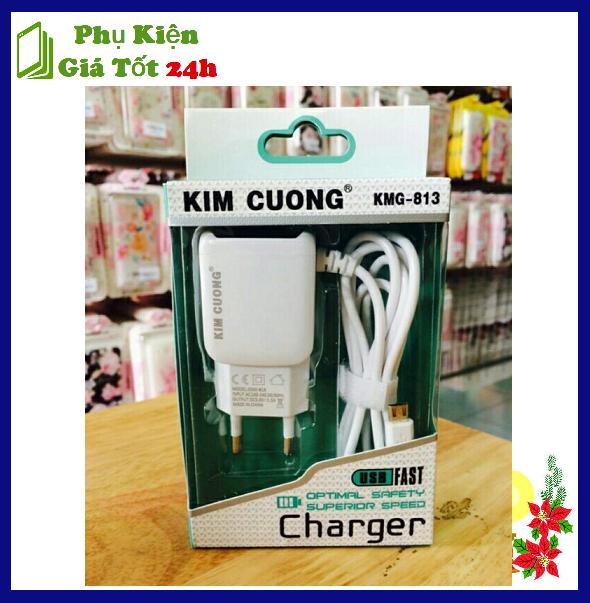 [HCM]Bộ Sạc Android - Sạc Kim Cương KMG 813 [Phụ Kiện Giá Tốt 24H]
