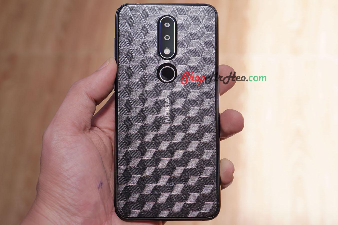 [HCM]Bộ 3 Skin Dán Mặt Lưng Nokia X6 / Nokia 6.1 Plus 2018