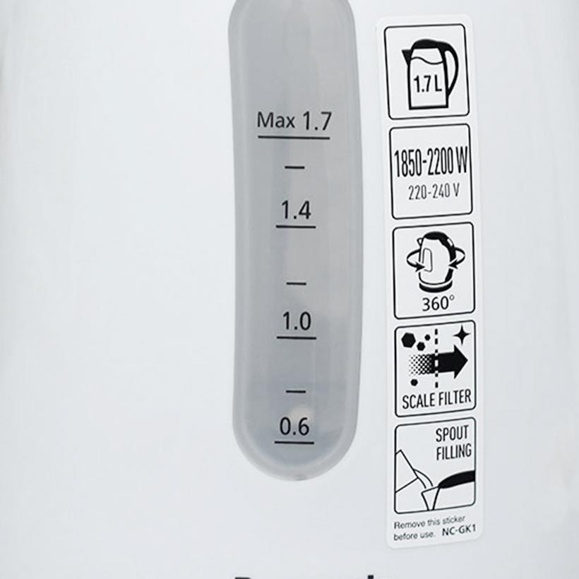 Ấm điện Panasonic PAAD-NC-GK1WRA 1.7Lit