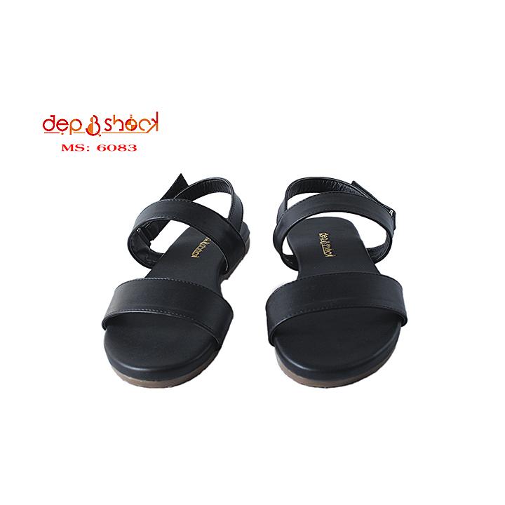 Sandal nữ quai ngang đế bằng big size