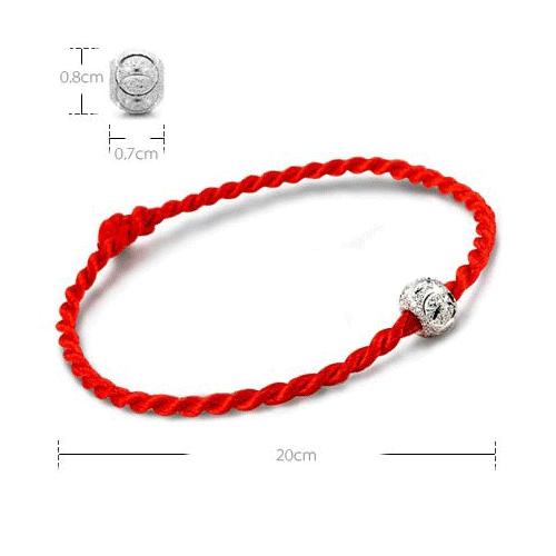 [HCM]Vòng tay chỉ đỏ may mắn BHLT42 1 charm