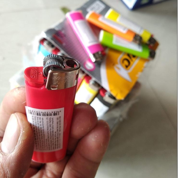 Combo 5 cái bật lửa Bic size trung Slim J3
