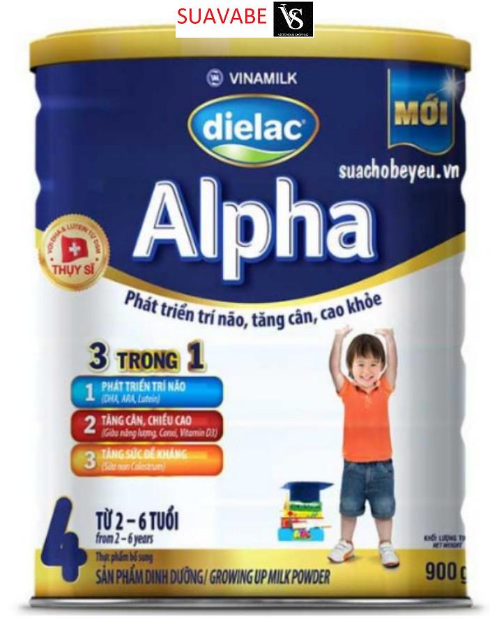 Sữa Dielac Alpha Step 4 - Vinamilk - 900g
