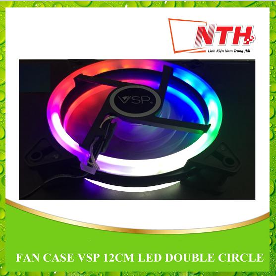 Fan case vsp 12cm led double circle