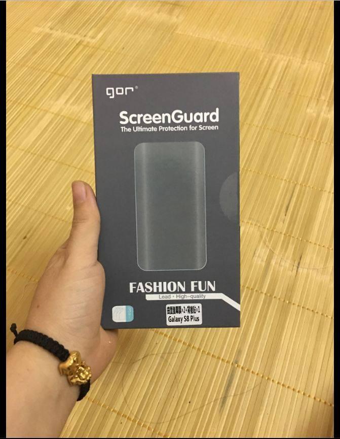 Miếng dán Full màn hình hiệu Gor cho Samsung Galaxy S8 Plus (Combo 4 Miếng dán)