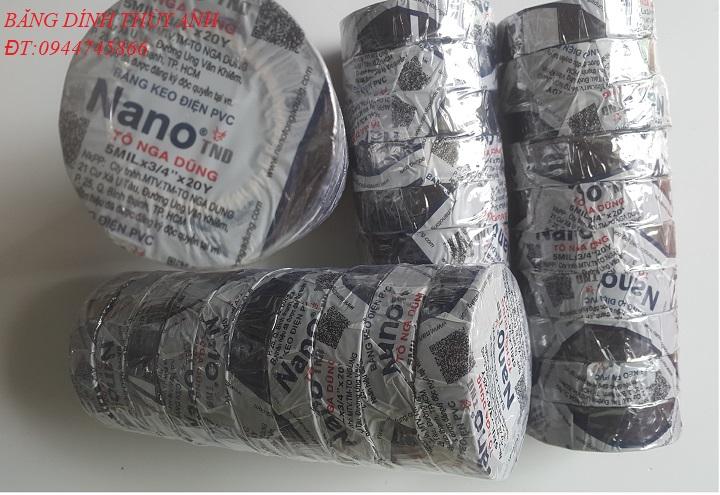 Băng dính điện Nano 20y (10 cuộn / cây)