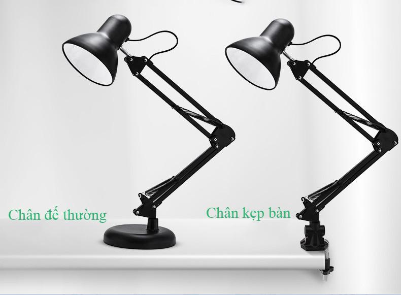 Đèn bàn pixar có đế tự đứng , đèn để bàn, đèn học chống cận kèm kẹp ( Có bóng)