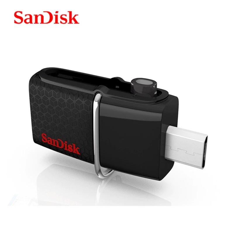 [HCM]USB 3.0 SanDisk Ultra Dual 32GB 150MB/s (Đen) - Phụ Kiện 1986